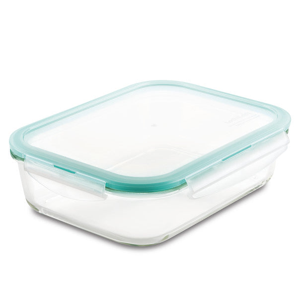 LocknLock Performance Glass Vented Round Food Storage Container, 32-Ounce