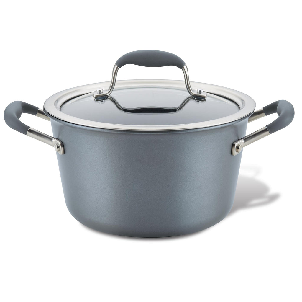 Anolon Advanced 2-Quart Straining Saucepan: Top of the Line