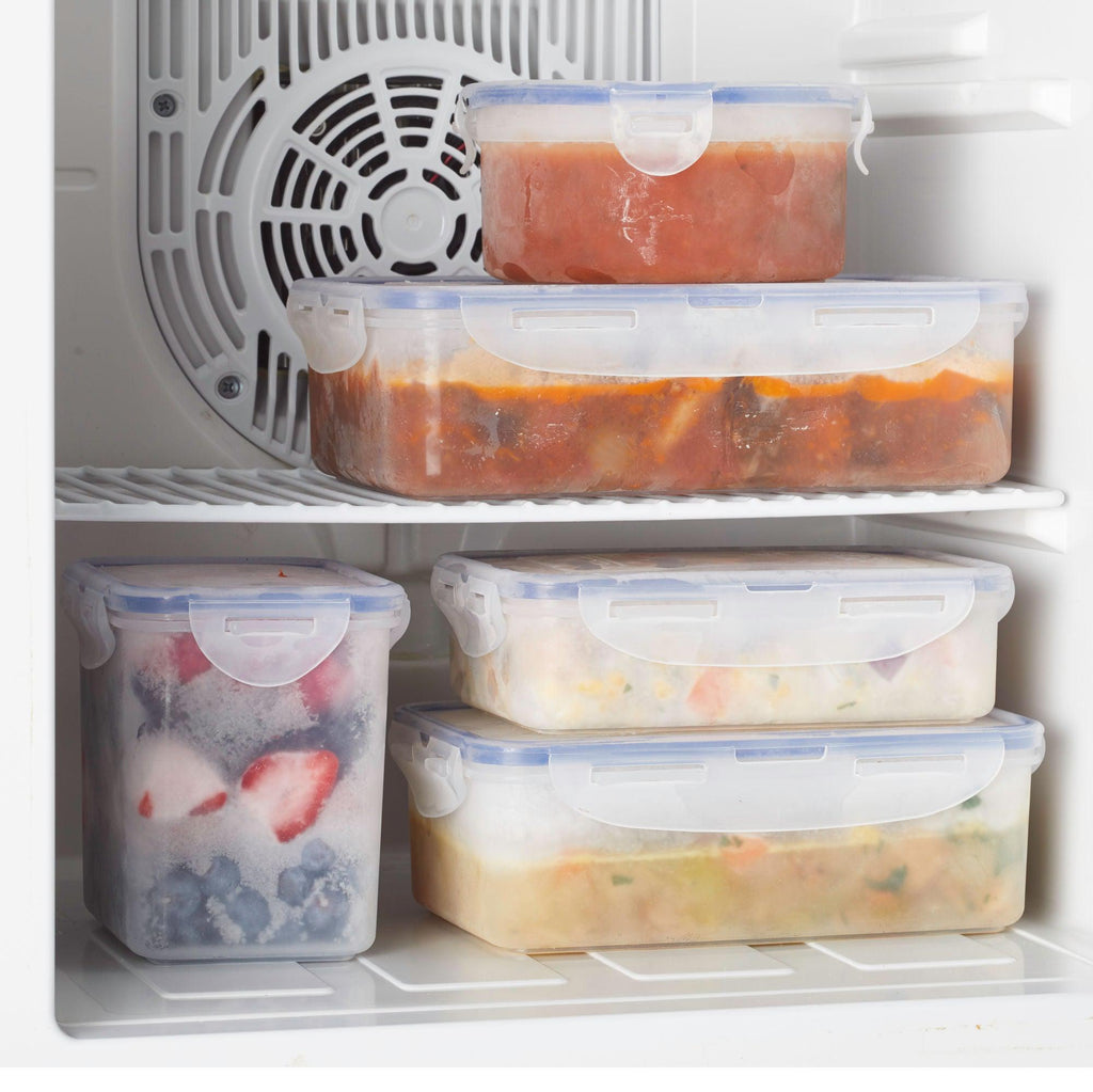 SnapLock 3-Portion Snack Stack Containers