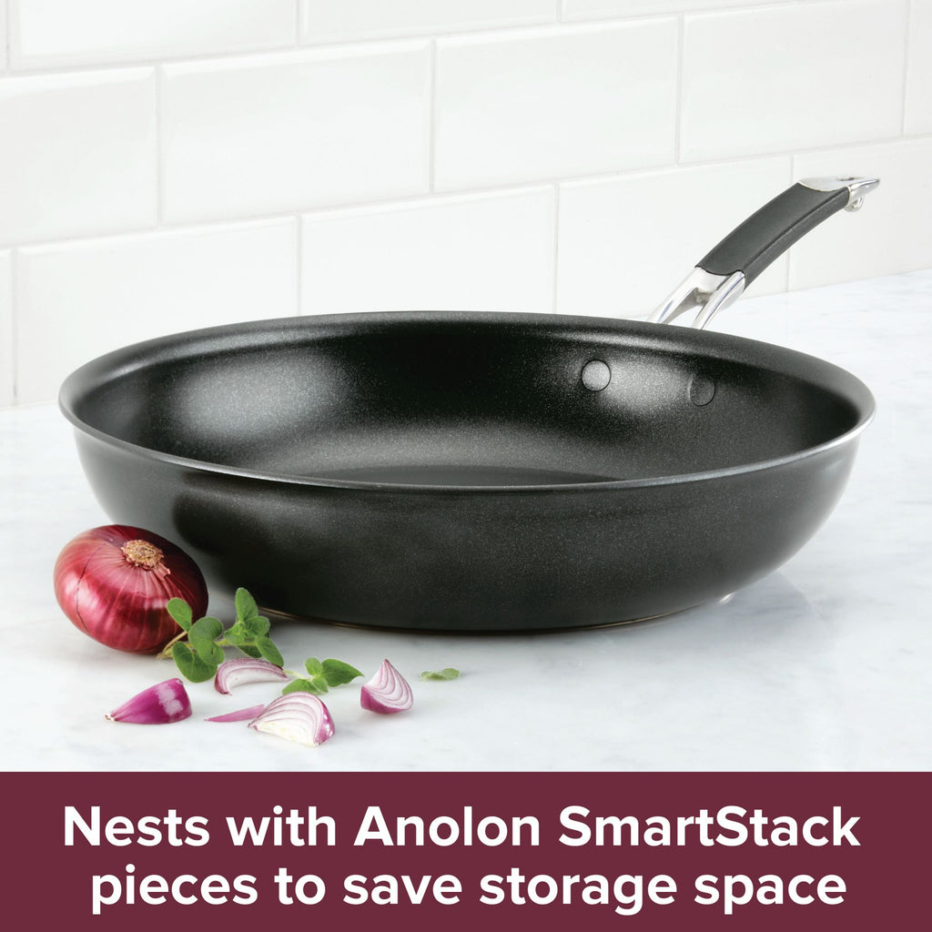 Accolade 12 Covered Deep Skillet, Anolon