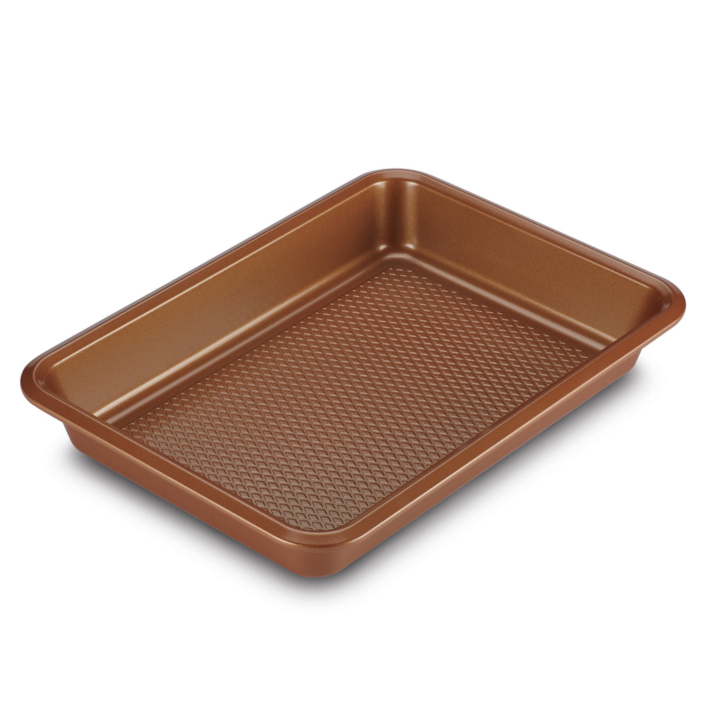 Ayesha Curry 9 x 13 Bakeware Covered Cake Pan Copper