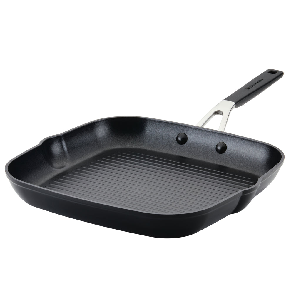 Stove Top 2 Burner Griddle Grill Pan - Non-Stick, Warp-Proof, Easy