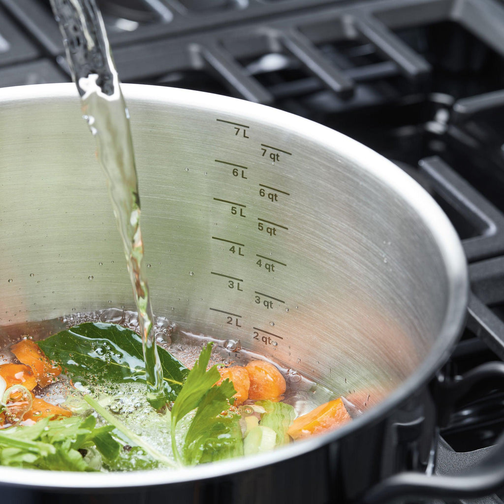 5 Ply Stock Pot 8QT, Stainless Steel