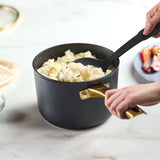 3-Quart Ceramic Nonstick Saucepan with Lid