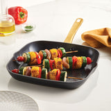 11-Inch Ceramic Nonstick Square Grill Pan