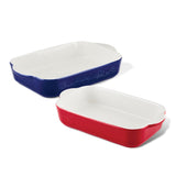 Bon Voyage 2-Piece Ceramic Baker Set