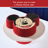 3-Piece Nonstick Mickey Head Cake Pan Set