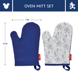 Bon Voyage 2-Piece Oven Mitt Set