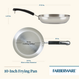 10-Inch Stainless Steel Frying Pan