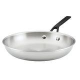 10-Inch 5-Ply Clad Stainless Steel Frying Pan