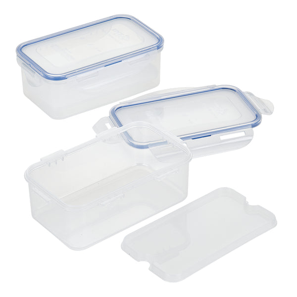 LocknLock Nestables 40-Piece Food Storage Container Set, Clear