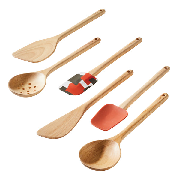 Spurtle Silicone Kitchen Tool Set - 5pc 