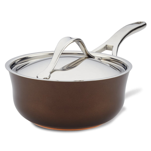 Anolon Advanced Home Bronze 4.5 Quart Saucepan - The Peppermill